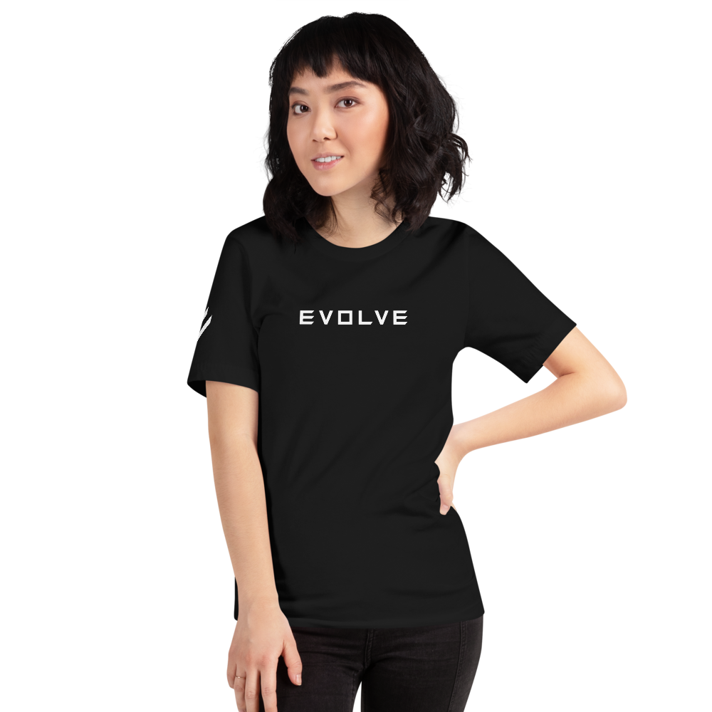 Evolve Unisex T-Shirts (Black)