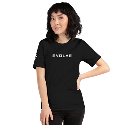 Evolve Unisex T-Shirts (Black)
